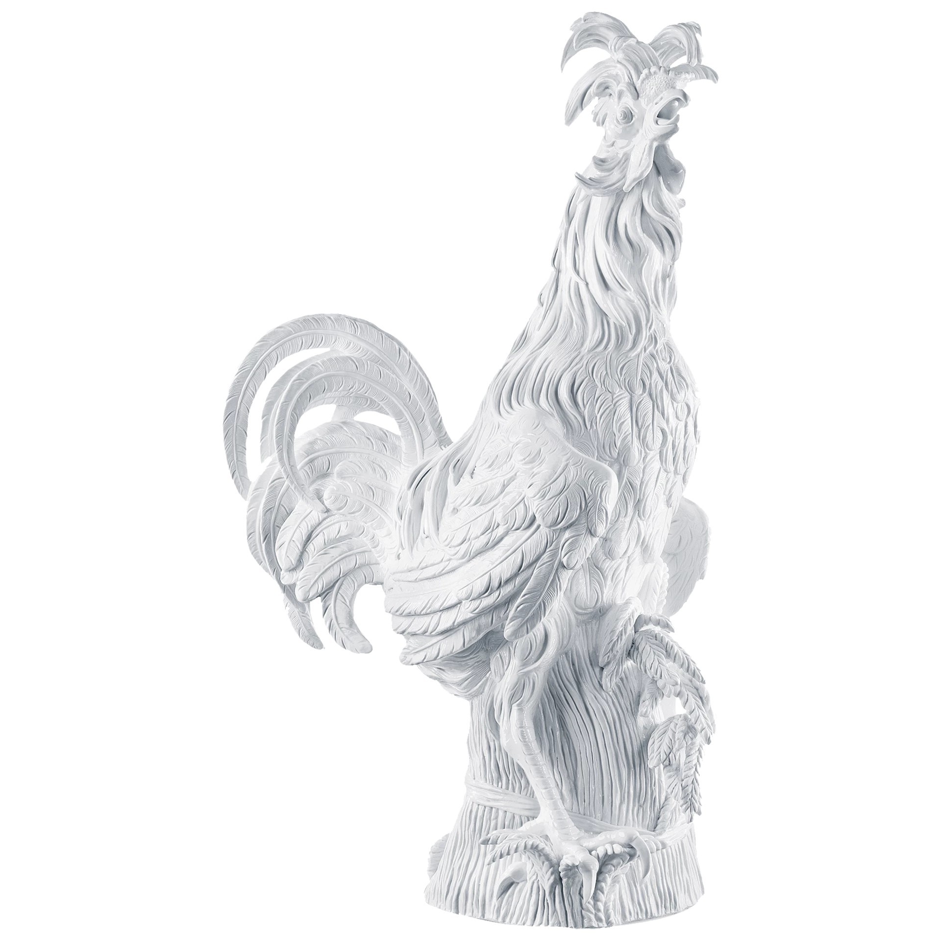 Large Sculpture Paduaner Rooster