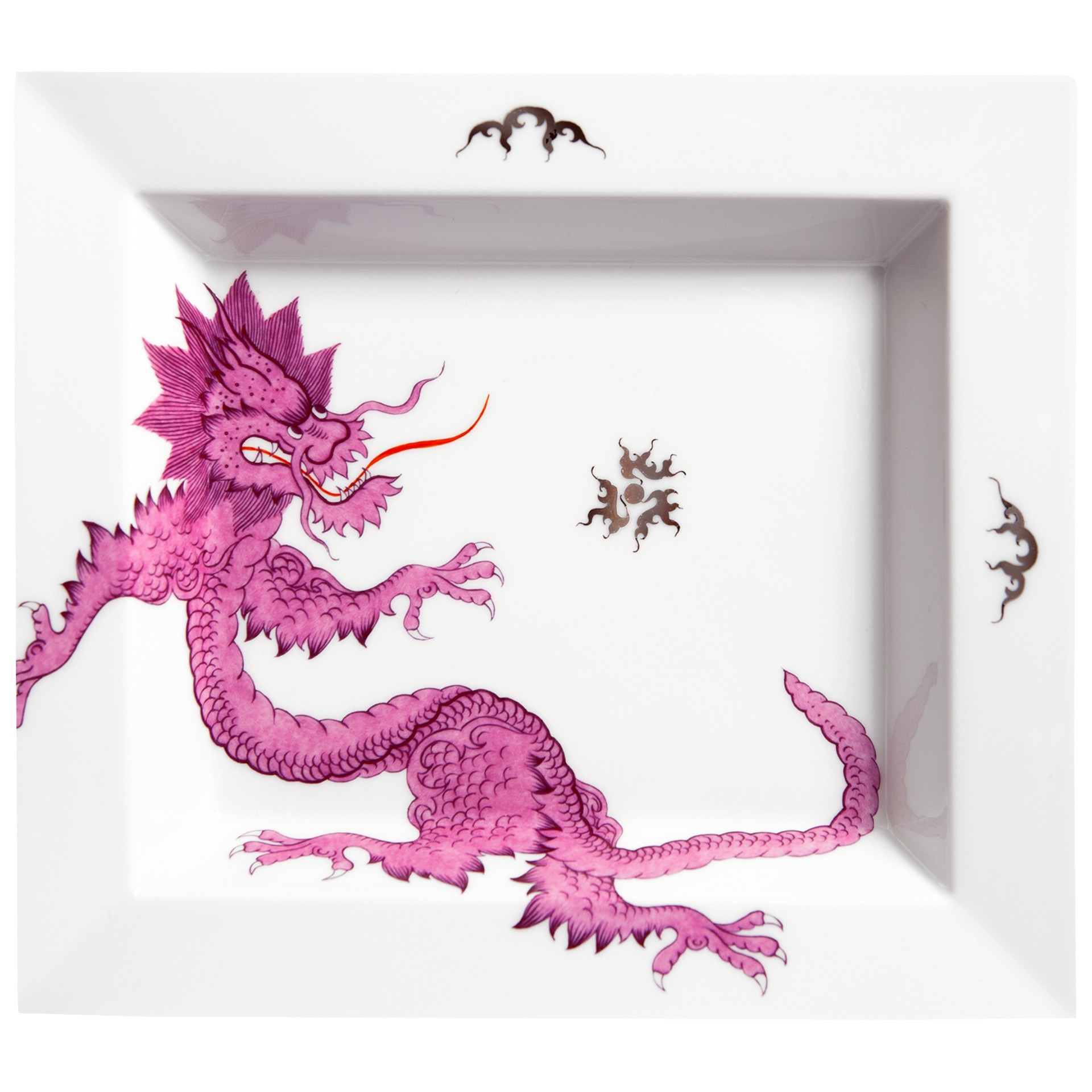 Vide-poche Ming dragon purple