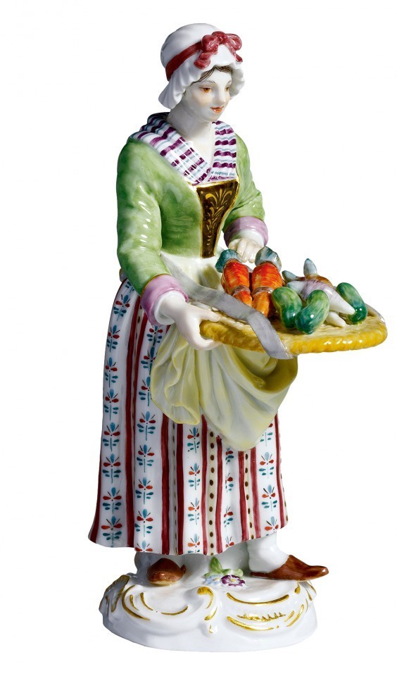 Продавец овощей