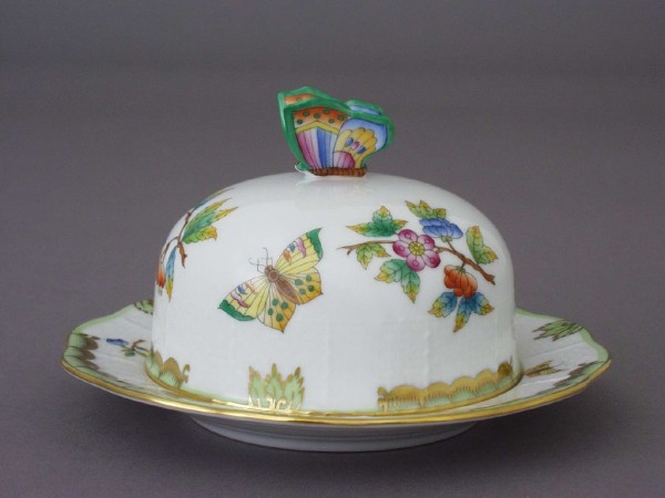 Butter dish, butterfly knob