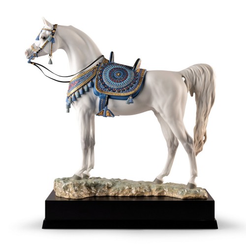 Arabian Pure Breed Horse Sculpture. Limited Edition