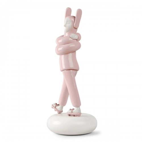 Embraced (Pink) Sculpture