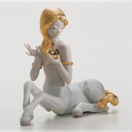 Centaura Pink Sapphire Figurine