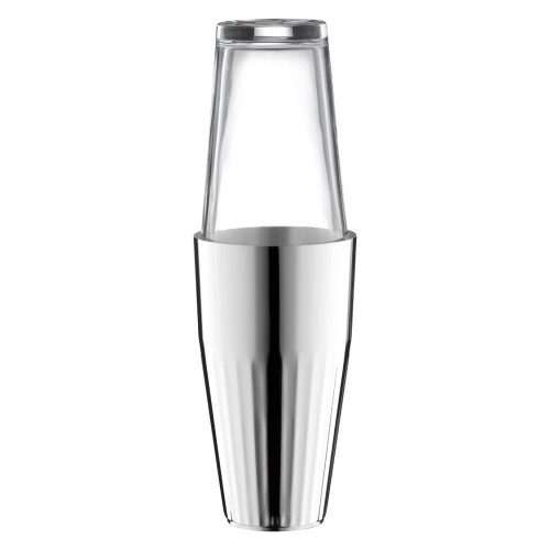 COCKTAIL SHAKER WITH GLASS