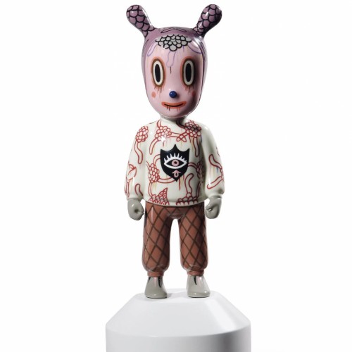 The Guest by Gary Baseman Figurine. Small Model. Numbered Edition