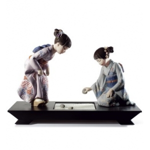 Japanese Garden Children Figurine