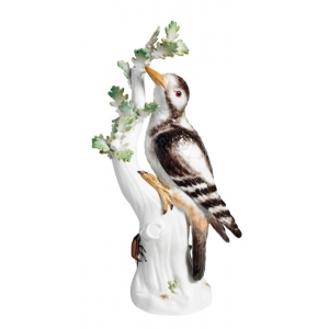  Woodpecker, Vintage, coloured, H 26 cm