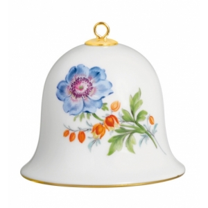  Bell, Vintage Flowerpainting 2, Anemone, H 5 cm