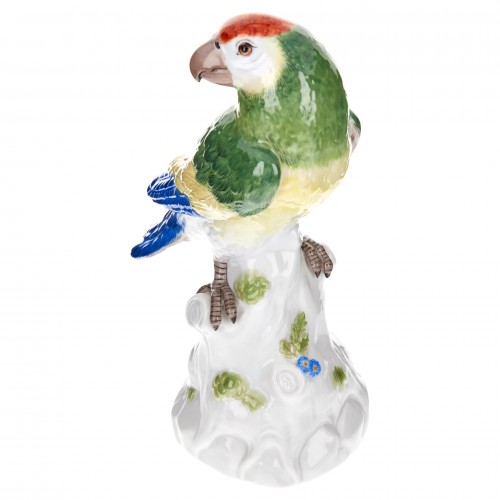  Parrot, Coloured, without gold, H 22 cm