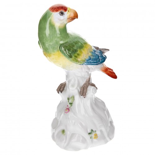  Parrot, Coloured, without gold, H 22 cm