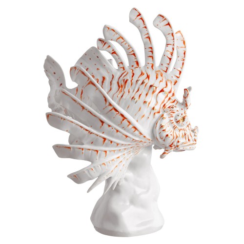 Red Lionfish, LE, with gold