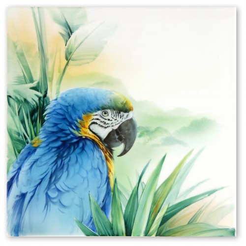 WALL PICTURE BLUE MACAW