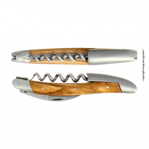 Нож сомелье, матовый, с ручкой из оливкового дерева