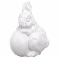 Bunny Polly, white