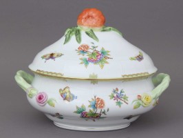 Soup tureen tomato knob