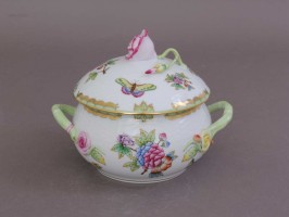 Soup tureen rose knob