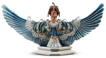 Winged fantasy Woman Sculpture. Limited Edition