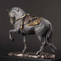 Spanish pure breed Sculpture. Black. Limited Edition