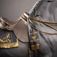 Spanish pure breed Sculpture. Black. Limited Edition