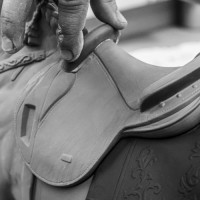 Spanish pure breed Sculpture. Black. Limited Edition