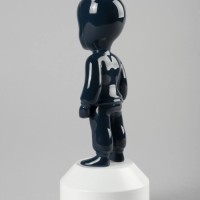 The Dark Blue Guest Figurine. Small Model