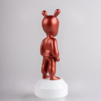 The metallic red Guest Figurine. Small Model