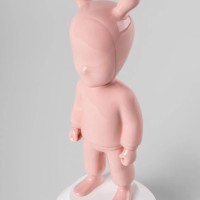 The pink Guest Sculpture. Small model