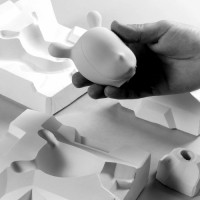 Шоколадная скульптура «Гость». Маленькая модель.