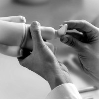 Шоколадная скульптура «Гость». Маленькая модель.