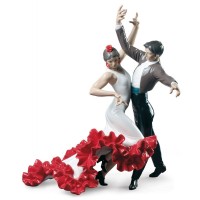 Пара, танцующая Фламенко