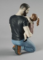In Daddy's Arms Figurine