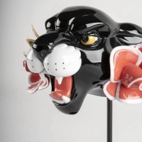 Wild Panther Figurine