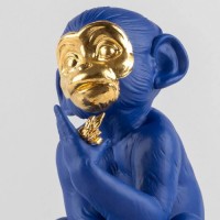 Маленькая обезьянка (сине-золотая). Ограниченный выпуск