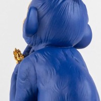 Little monkey (blue-gold). Limited Edition