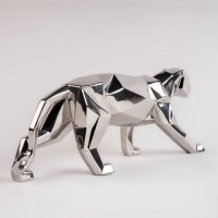 Panther (silver) Sculpture