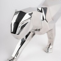 Panther (silver) Sculpture