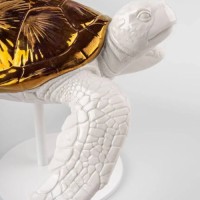 Sea Turtle II (white - copper)