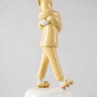 Embraced (Yellow) Sculpture