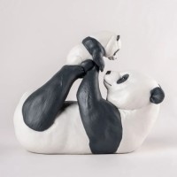 Mommy Panda Sculpture