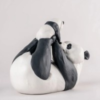 Mommy Panda Sculpture