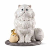 Persian Cat Sculpture