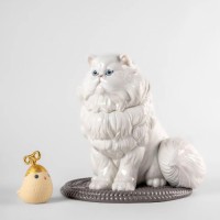 Persian Cat Sculpture