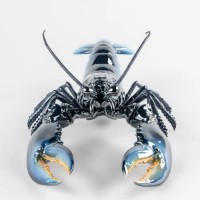 Lobster Sculpture. Blue