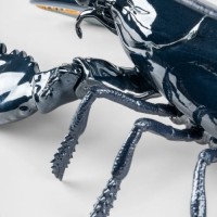 Lobster Sculpture. Blue