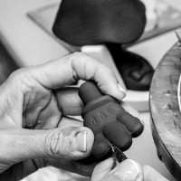 Скульптура Минни Total Black