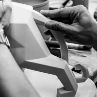 Jungle Panther Black Sculpture