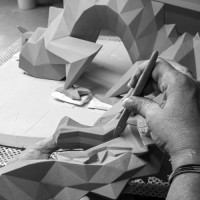 Скульптура дракона. Золотая. Лимитированная серия.