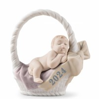 Born in 2024 Girl Figurine