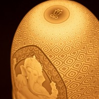 Настольня лампа Лорд Ганеша и богиня Лакшми