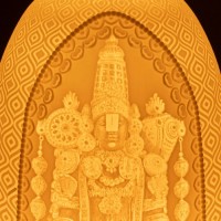 Настольная купольная лампа Господь Баладжи